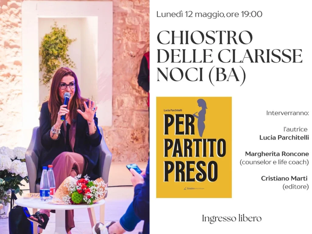 Margherita Roncone al Chiostro delle Clarisse